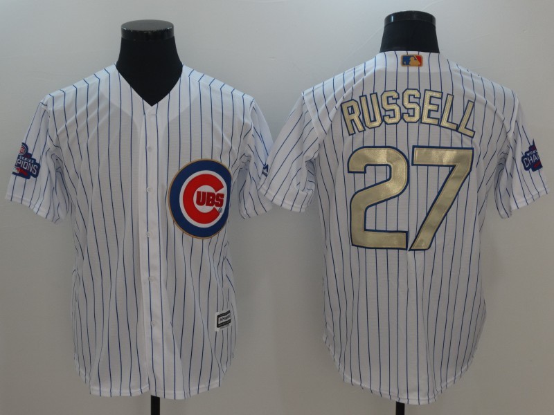 CUBS White 2017 Gold Program Jerseys-096